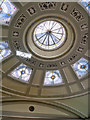 SJ8498 : Portico Library, Domed Ceiling by David Dixon
