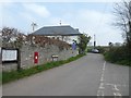 A multipurpose stone wall, Longbrook Lane, Lympstone