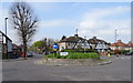 Roundabout on Scotch Common (B455), West Ealing