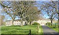 Approaching Dromantine House along the visitors