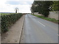 SE5318 : Churchfield Lane leaving Womersley by Peter Wood