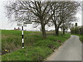 Fingerpost to Haveringland and Booton from Cawston