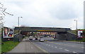 Railway bridge over the A312, Northolt