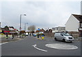 Mini roundabout on Eastcote Lane, Harrow