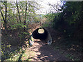 SP3477 : A footpath is crossed by the access to the Bar Road recycling centre, Coventry by Robin Stott