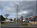 Pylon in Harcourt Avenue