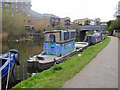 Floating caf? on Regents Canal