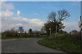 Nameless lane west of Sawbridgeworth