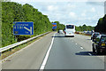 Northbound M5 towards Cullompton