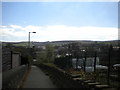 Public footpath to Mean Lane, Meltham