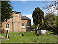 St Mary, Sunbury-on-Thames: churchyard (a)