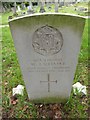 TQ1667 : St Nicholas, Thames Ditton: CWGC grave (iii) by Basher Eyre