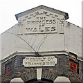 The former Princess of Wales pub - detail