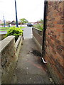 Alleyway alongside #21 Station Avenue, Filey