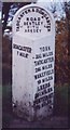 Old Milestone by the A638, York Road, Lady Pitt