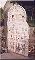 Old Milestone by the B6265, Skipton Road, Eastburn