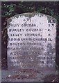 Old Milestone by the A660, Leeds Road, Bramhope