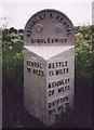 Old Milestone by the B6480, Buck Haw Brow, Giggleswick