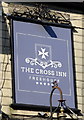 Sign for the Cross Inn, Heptonstall