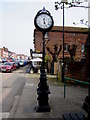 SU1869 : Golden Jubilee 2002 Clock, High Street, Marlborough by Jaggery
