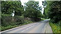 Road passes sewage works