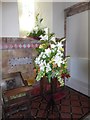 St Mary, Ewshot: Easter flowers (c)