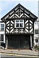 Ruthin, Castle Street: Garage conversion in a Tudor building