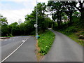 Side road in the south of Ystradgynlais 