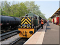 SD5029 : BR Class 14 Diesel Locomotive at Preston Riverside Station by David Dixon
