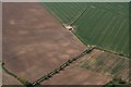 Parch marks in field by West Ashby Beck east of Midthorpe: aerial 2019