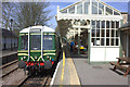 Stanhope station platform