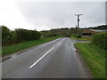 Road (B8063) approaching Coldrochie