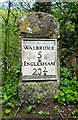 Milestone at Chalford Water Works