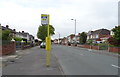 Bus stop on Park Lane