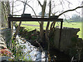 Old sluice on Cononley Beck