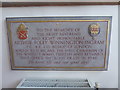 St Mark, Whiteley Village: memorial (d)