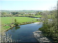 The Afon Teifi from Pont Allt-y-cafn, Pentre Cwrt