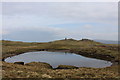 NY3908 : Small Tarn on the Summit of Red Screes by Chris Heaton