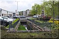 Mill lade near the car park, Galashiels