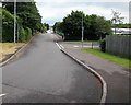 Into Penperlleni along School Lane