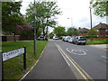 Looking westwards along Garrison Lane