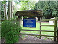 St Thomas, Colnbrook: signboard