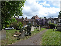 TQ0371 : St Mary, Staines: churchyard (f) by Basher Eyre