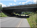 A465 overbridge in Llanfoist