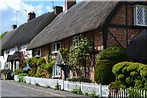 SU3243 : Cottages in Duck Street, Abbots Ann by David Martin