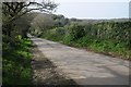 SW6234 : Cornish country road by Philip Halling