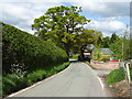 Minor road, Higher Wych