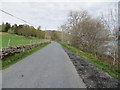 NN6158 : Road (B846) beside Loch Rannoch near to Craiganour by Peter Wood