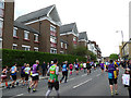 Runners on West Ferry Road