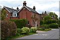 Houses by the bridge in Snoddington Road